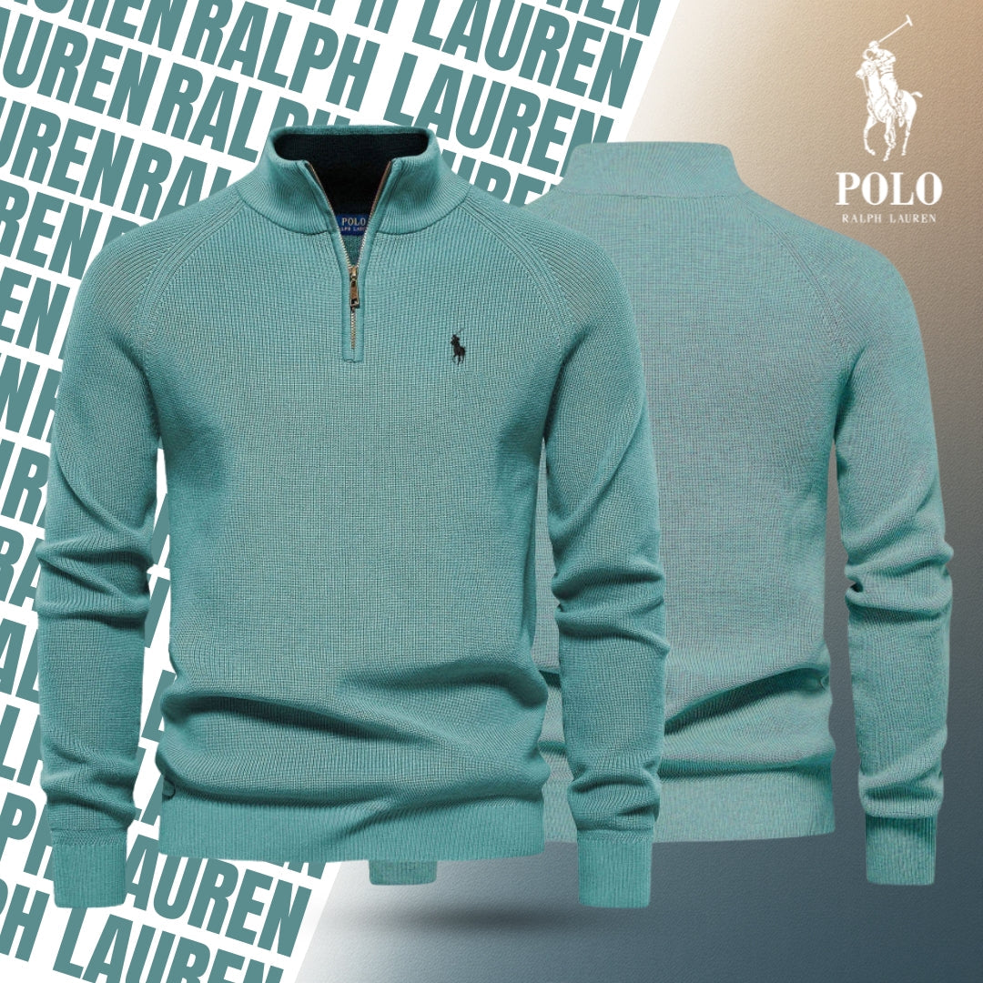 RL Zipped Collar Sweater + Free Gift