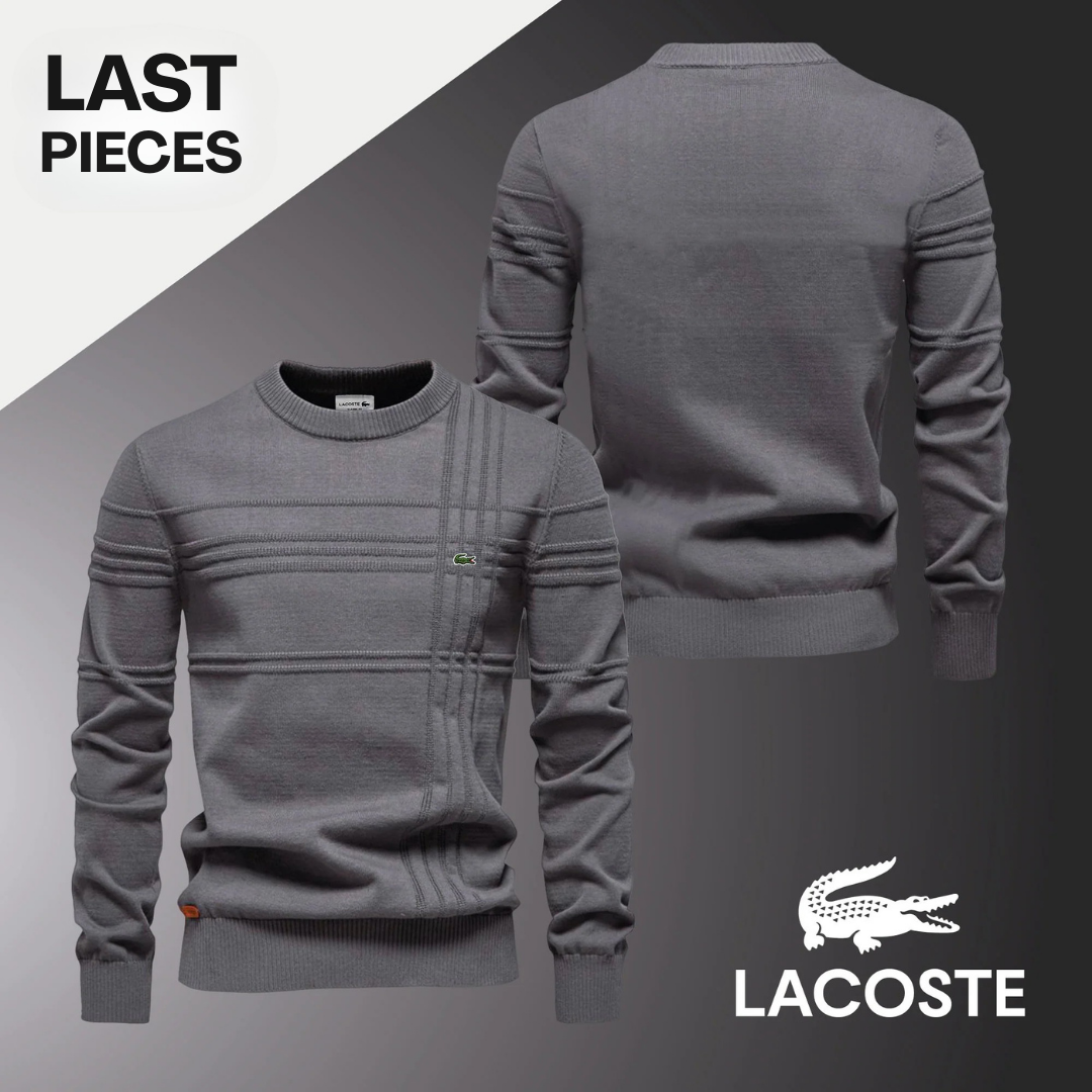 Men's LC™ Textured Sweater — Free LC™ Watch: Exclusive Offer